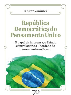 cover image of República Democrática do Pensamento Único